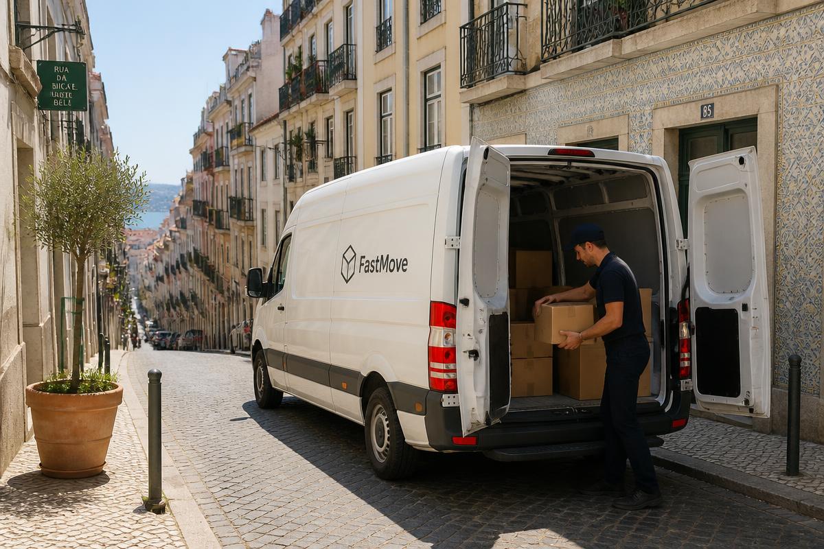 Carrinha de distribuição urbana